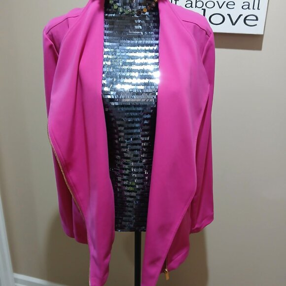 CALVIN KLEIN - Fuschia Jacket - Picture 2 of 9